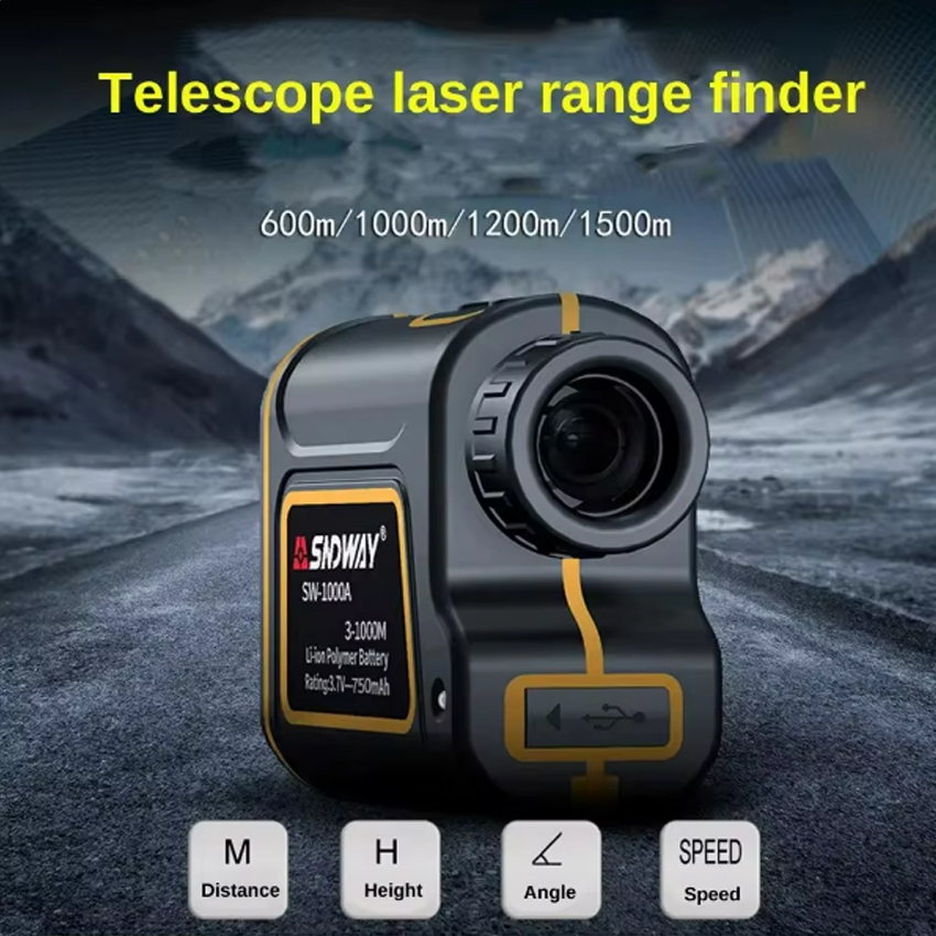 Rangefinder Laser Hunting - Telescope Laser Range Finder 600m 1000m