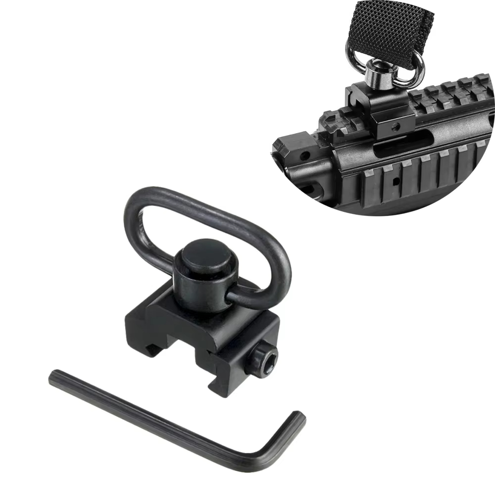 Rifle Sling Swivel - 20mm Picatinny Rail QD Sling Swivel