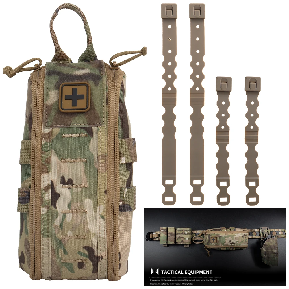 Field Dressing Kit - Camping First Aid Kit MOLLE Waist