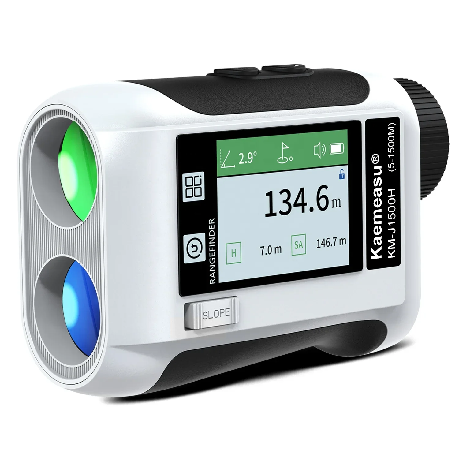 Rangefinder Laser Hunting - Upgraded LCD Screen Golf Sport Laser