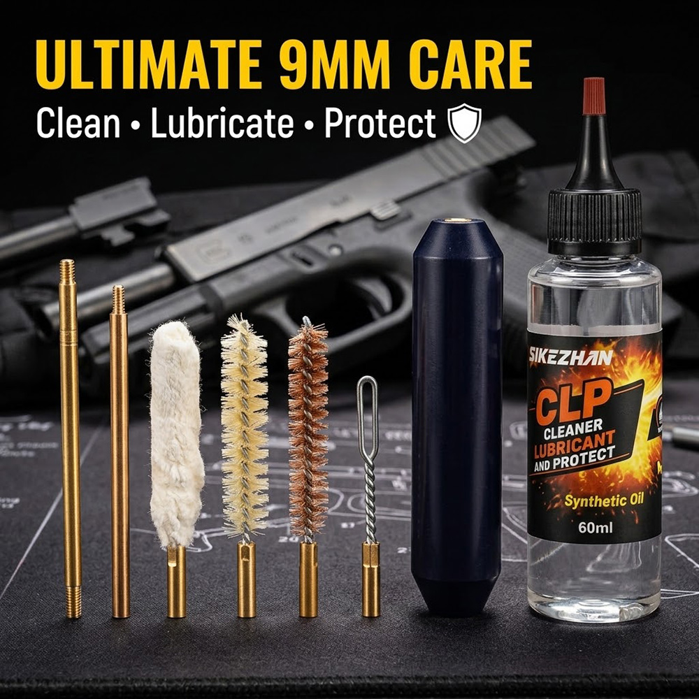 Gun Cleaning Rod - 9mm .38 .357 Cal Pistol Cleaning