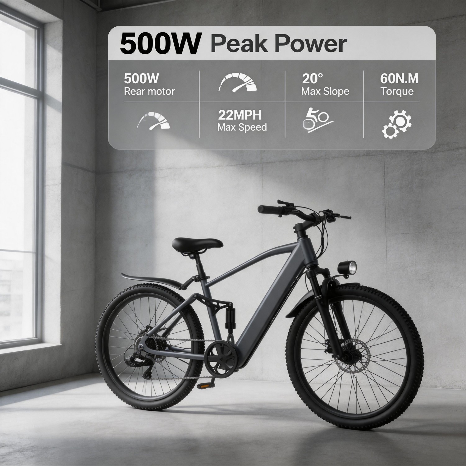 Outdoor Hunting Electric Bike - Hunting Electric Bike, Fat Tire Electric