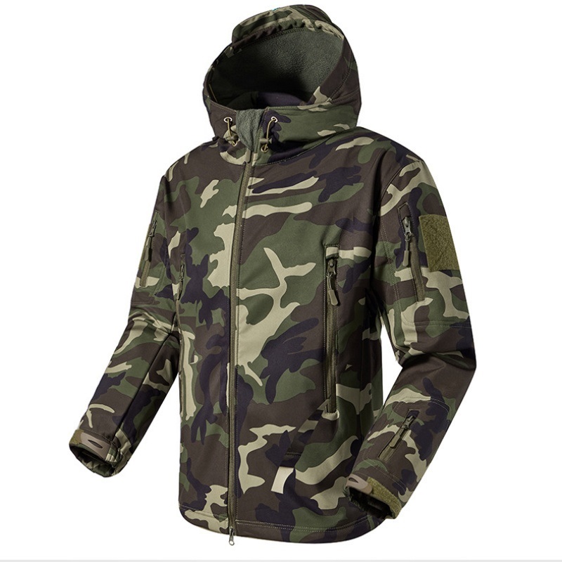 Men's Camouflage Waterproof Ja - Outdoor Hunting Hoodie review and price