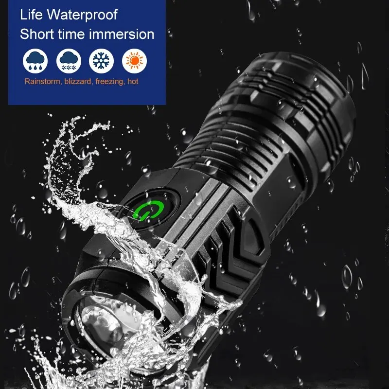 Portable Mini 3 LED Handheld F - Tactical Flashlight Rechargeable review and price