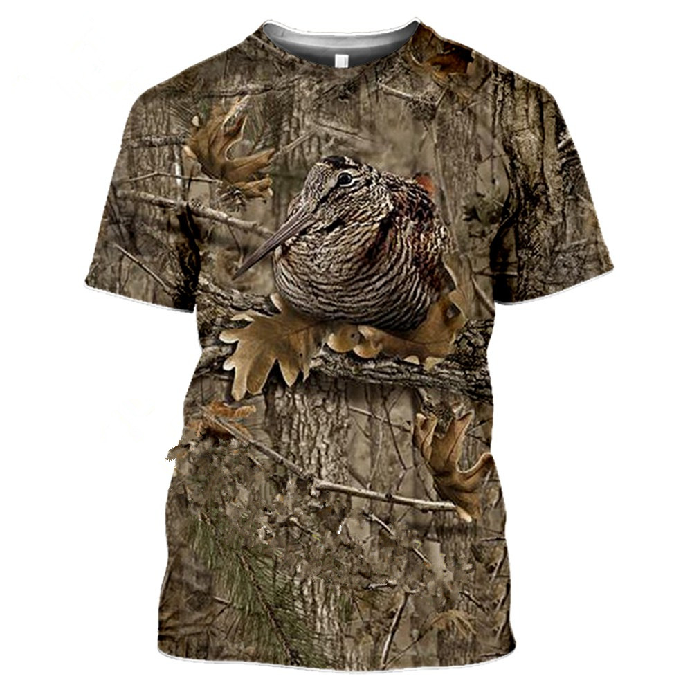 Summer Casual Men's T-shirt Fa - Outdoor Hunting T Shirts review and price