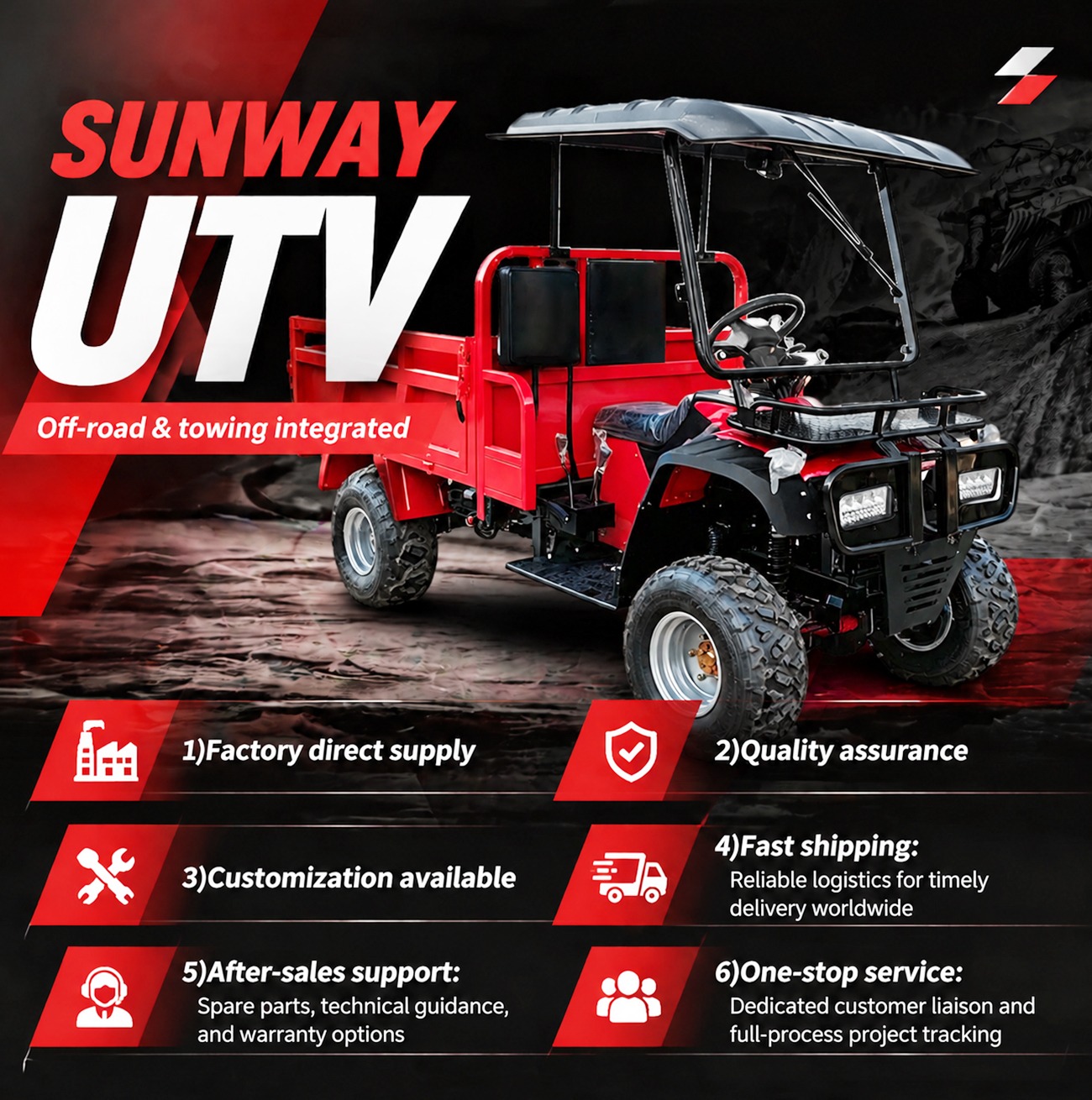Customized Shaft Drive Agricul - Outdoor Hunting Vehicle review and price