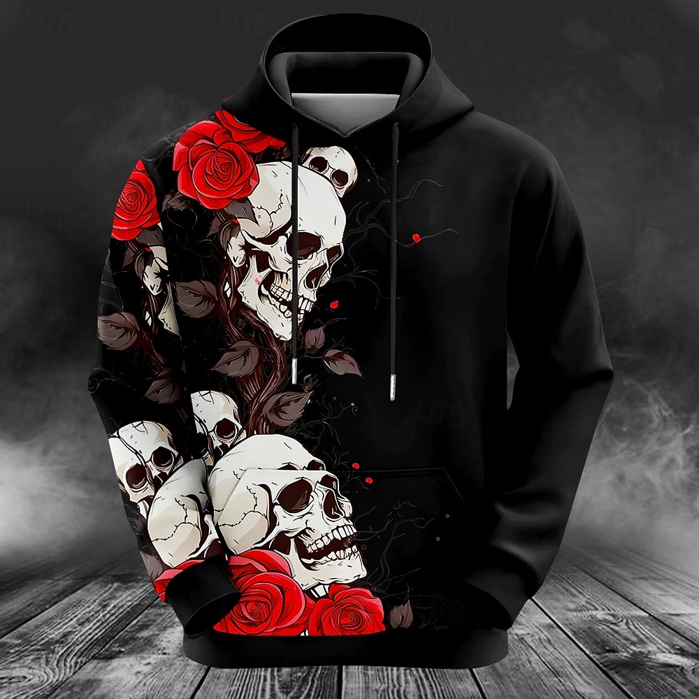 Men's Deer print Hoodie Sweats - Outdoor Hunting Hoodie review and price