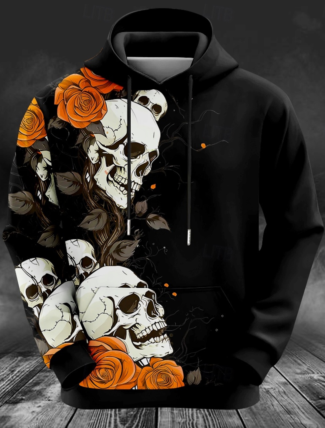 Men's Deer print Hoodie Sweats - Outdoor Hunting Hoodie review and price