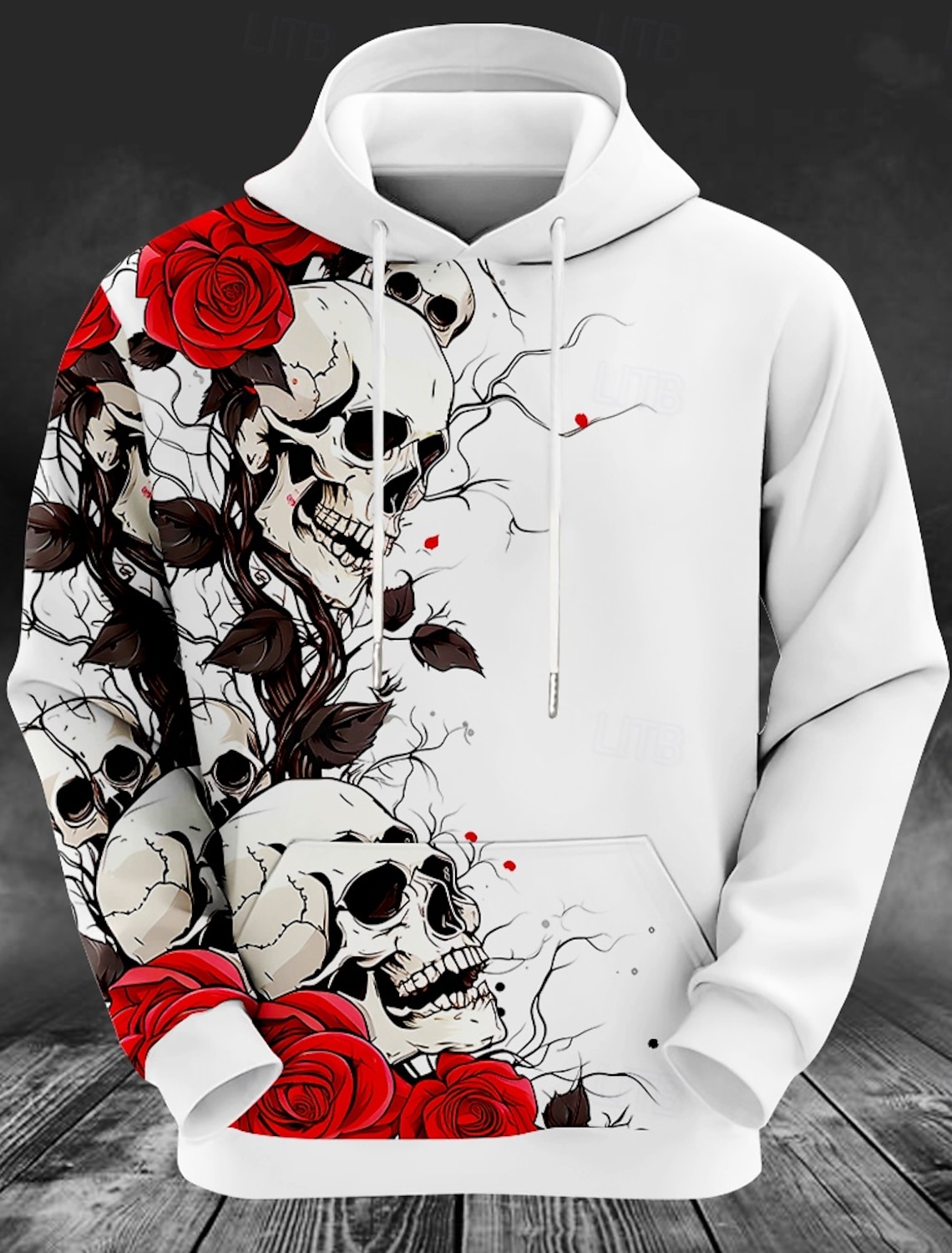 Men's Deer print Hoodie Sweats - Outdoor Hunting Hoodie review and price