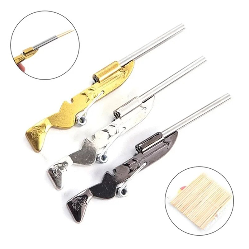 Mini Toothpick Gun Guntoy Toot - Outdoor Hunting Gifts review and price
