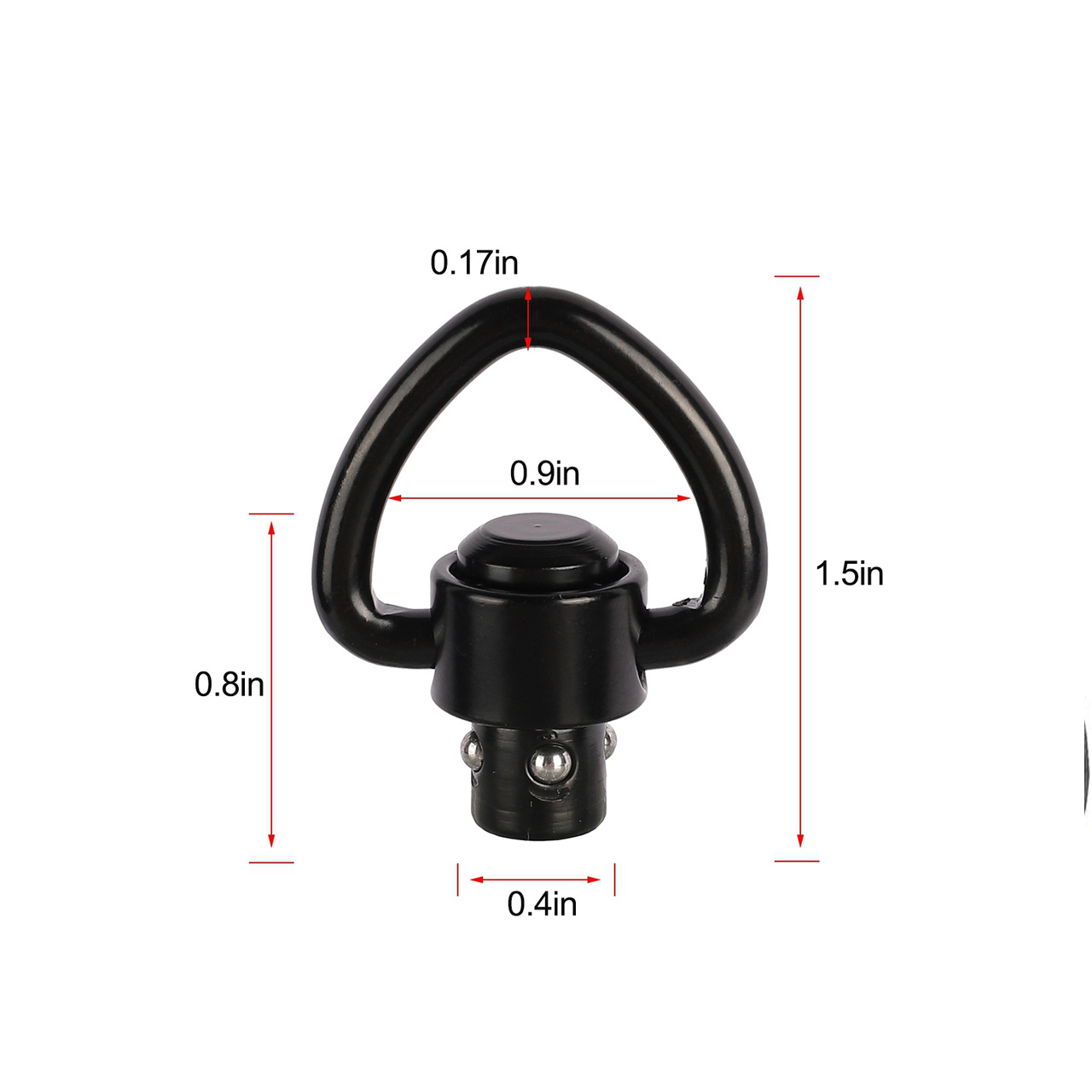 2PCS Rifle Push Button QD Rele - Rifle Sling Swivel review and price