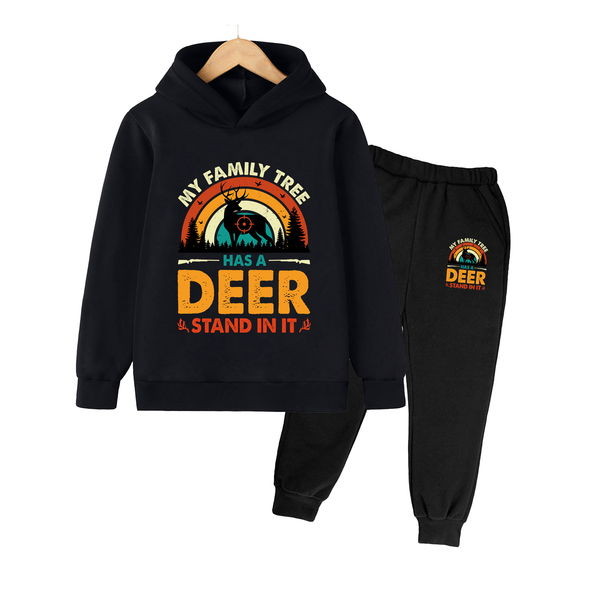 Kids Hoodie & Sweatpants Set,  - Outdoor Hunting Hoodie review and price