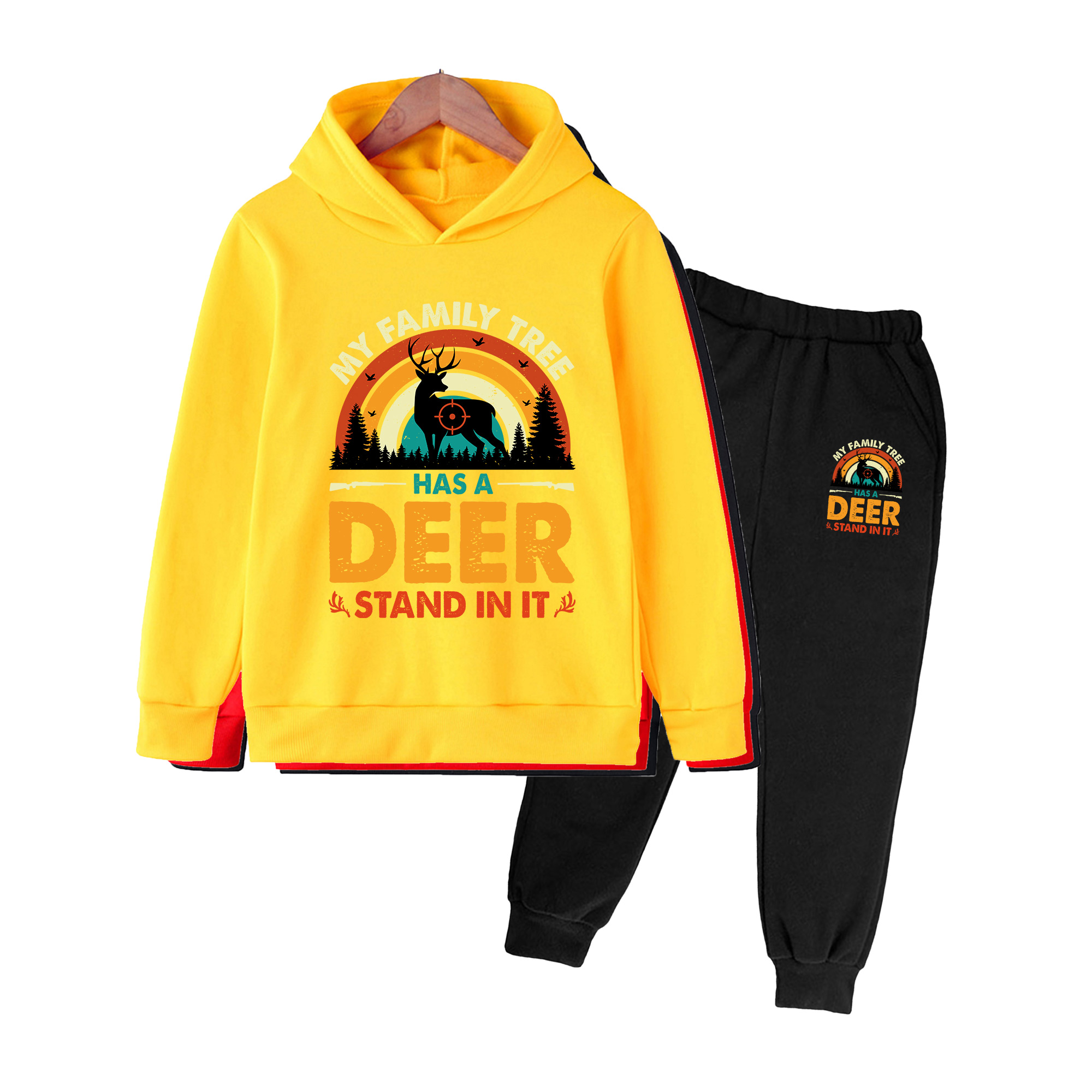 Kids Hoodie & Sweatpants Set,  - Outdoor Hunting Hoodie review and price
