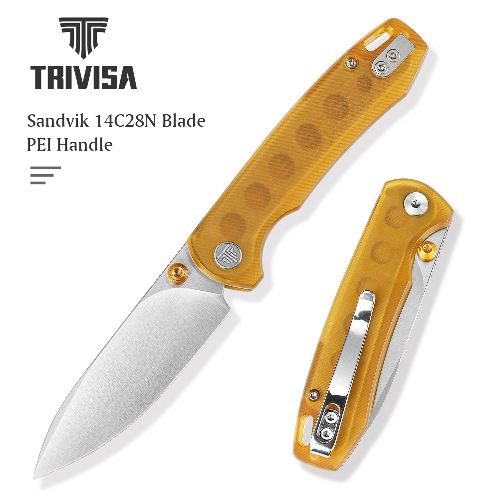 TRIVISA Dragonfly Pocket Knife - Outdoor Hunting Gifts review and price