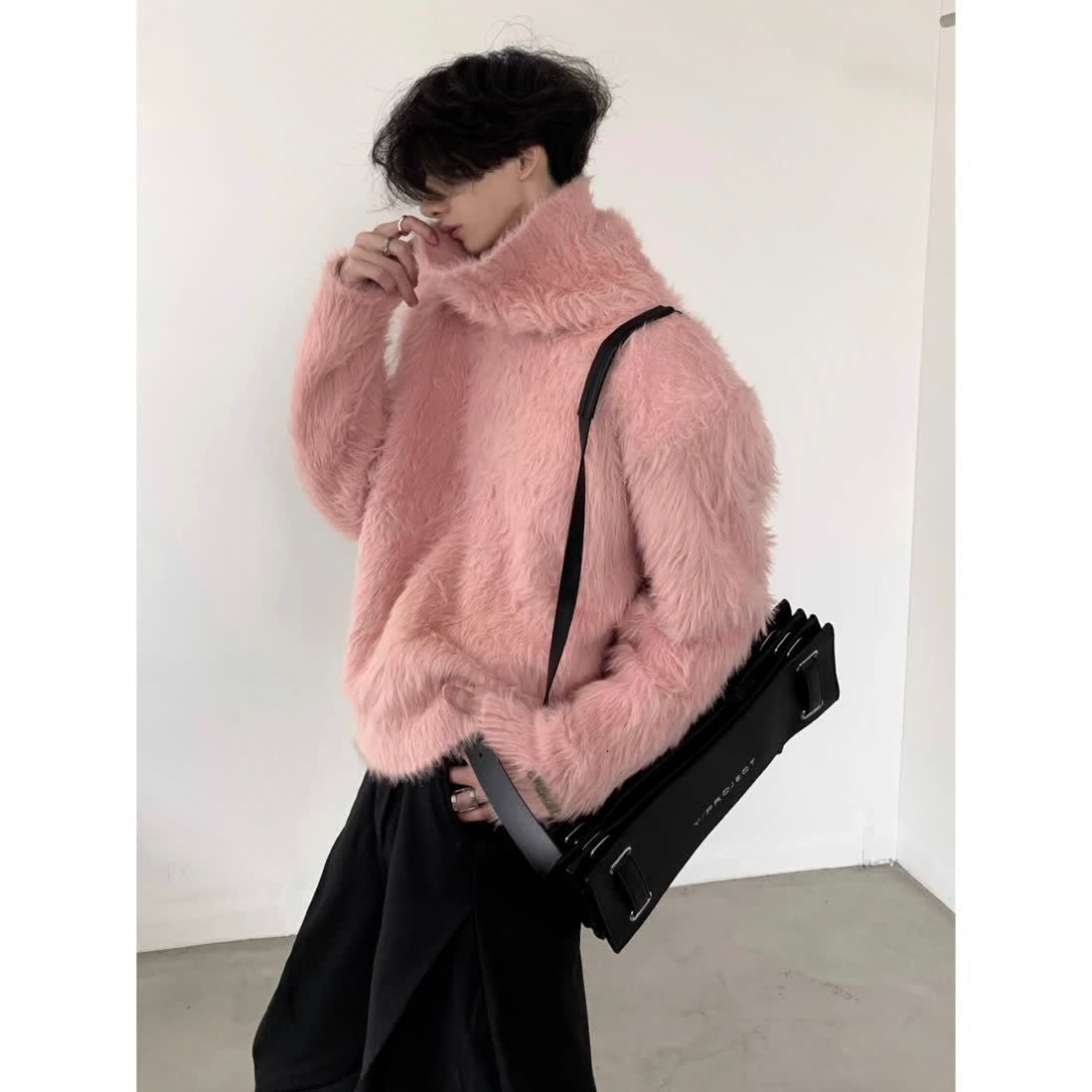Fur Collar Pullovers Pink Mens - Wildman Hunting & Outdoor review and price