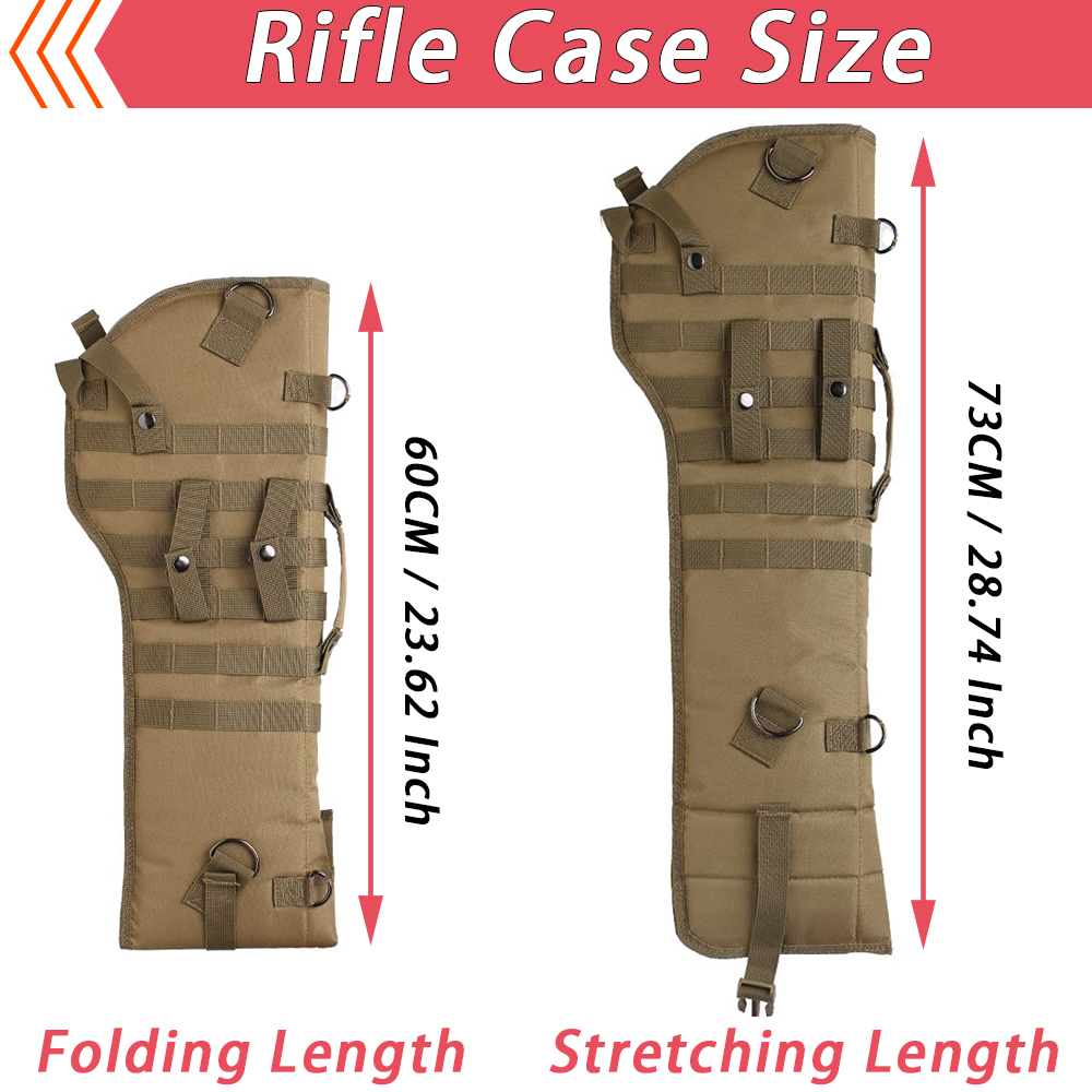 Tactical Rifle Scabbard Padded - Rifle Sling Swivel review and price