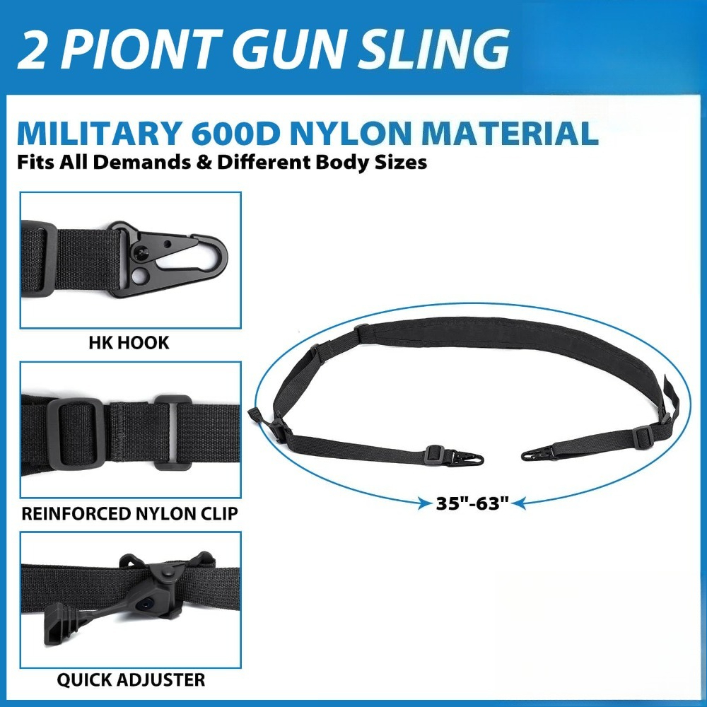 Tactical 2 Point Rifle Sling Q - Rifle Sling Swivel review and price