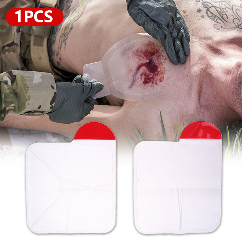 Square Medical Chest Seal Vent - Field Dressing Kit review and price