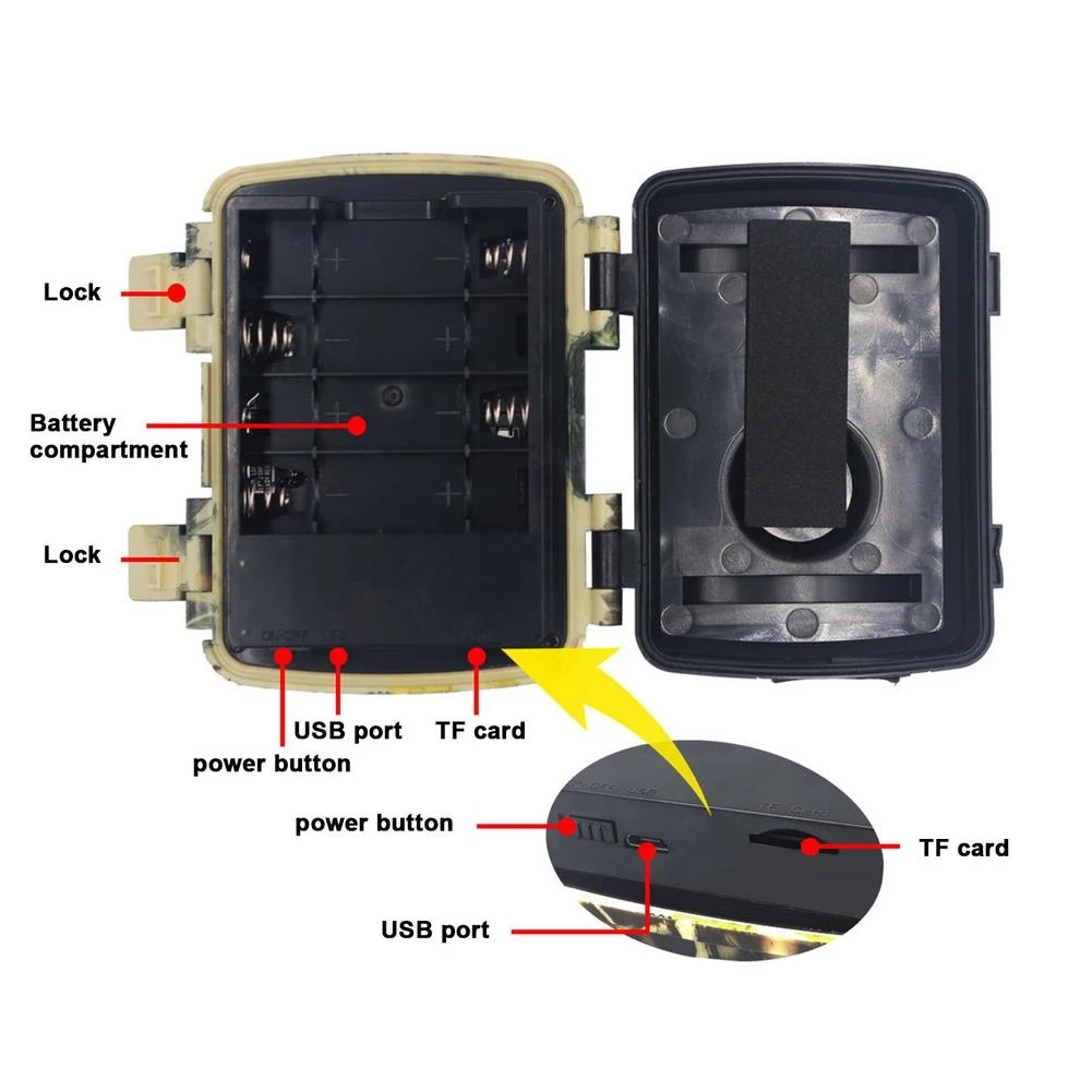 Mini Trail Hunting Camera PIR  - Outdoor Hunting Camera Wireless review and price