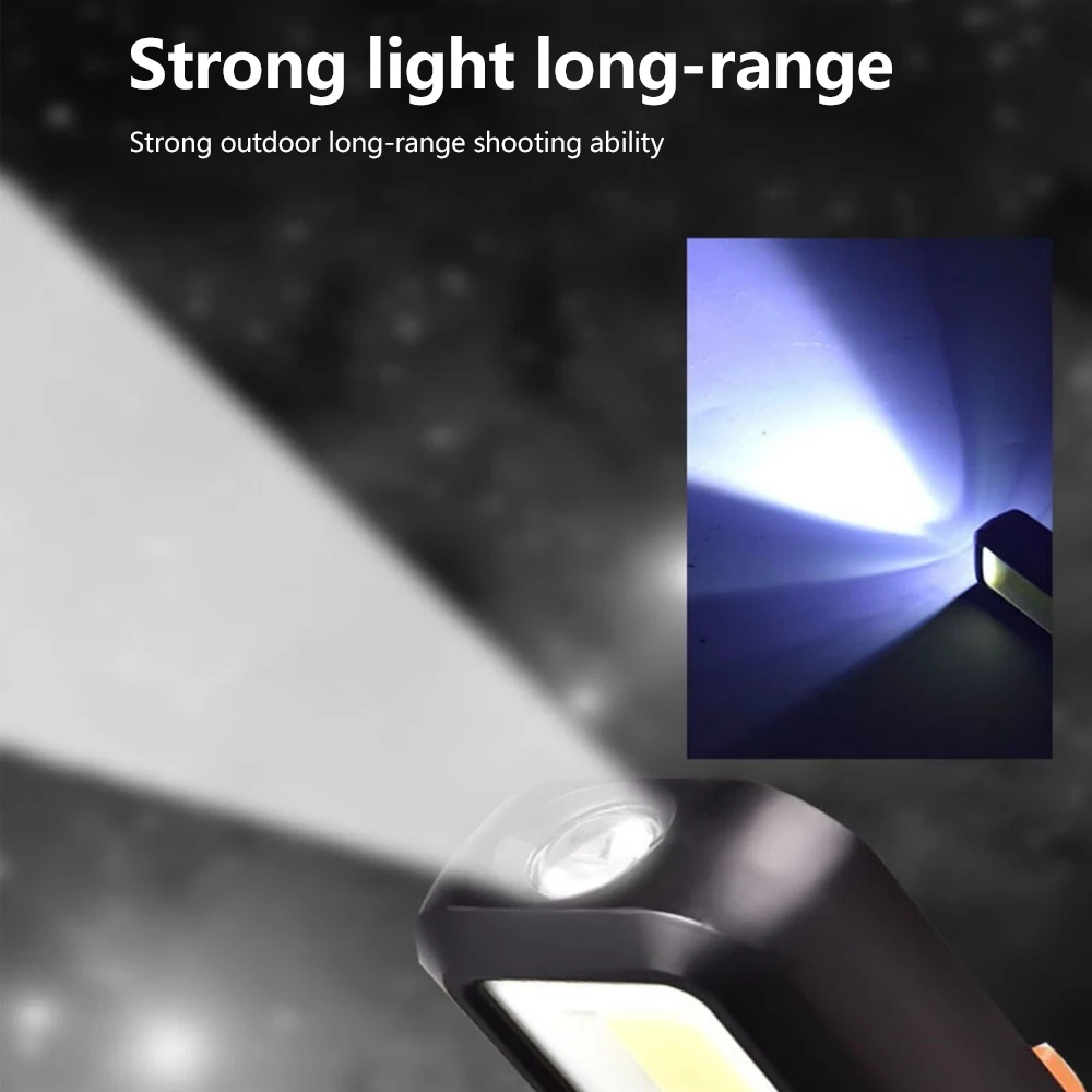 Powerful COB LED Work Light Ca - Tactical Flashlight Rechargeable review and price