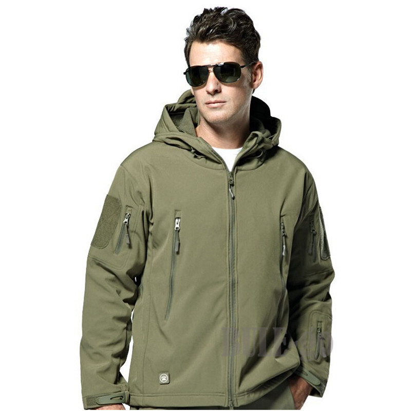 Men Outdoor TAD Shark Skin Sof - Outdoor Hunting Hoodie review and price