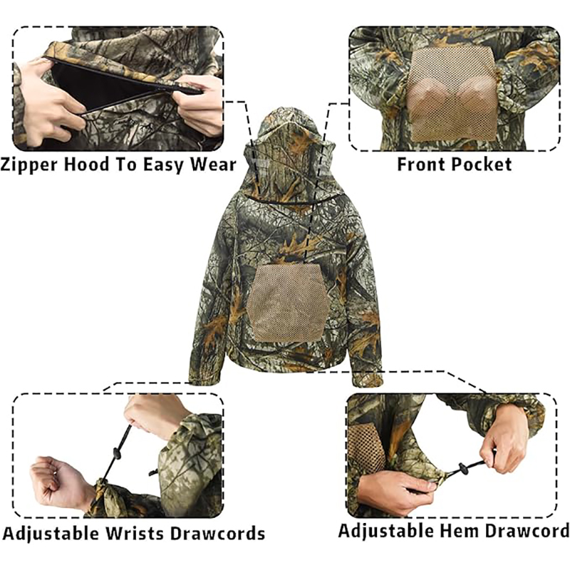 Fishing Beekeeping Anti-Mosqui - Outdoor Hunting Hoodie review and price