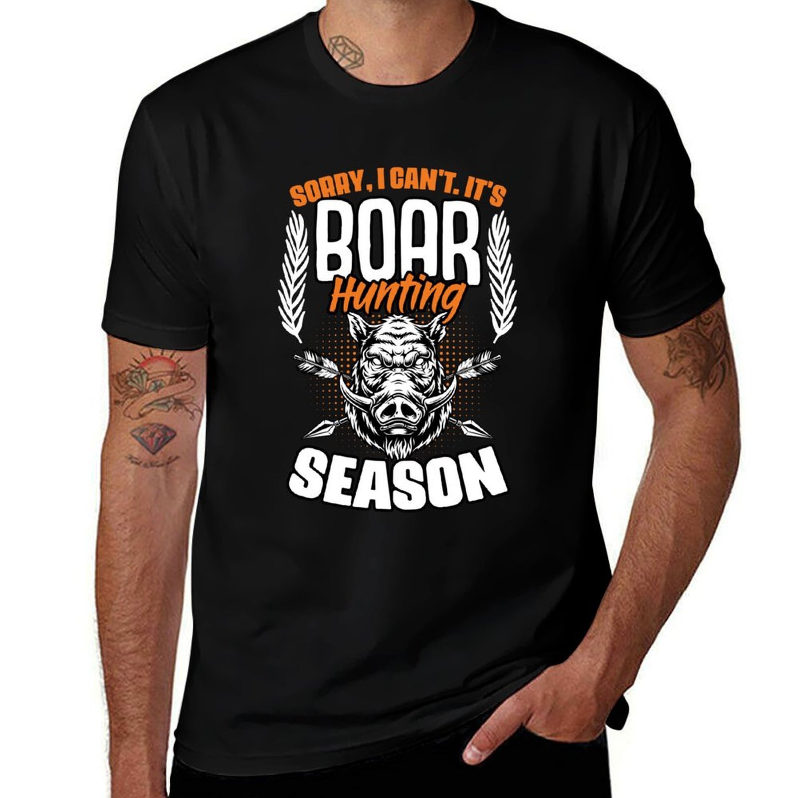 Sorry I Can't Funny Wild Boar  - Wildman Hunting & Outdoor review and price