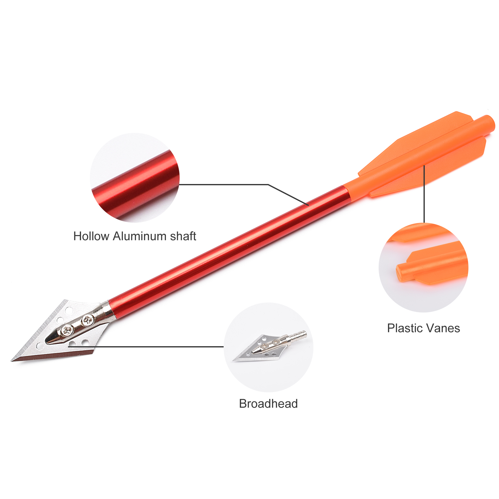 3pcs 6.5Inch Aluminum Crossbow - Is Hunting Outdoor Recreation review and price