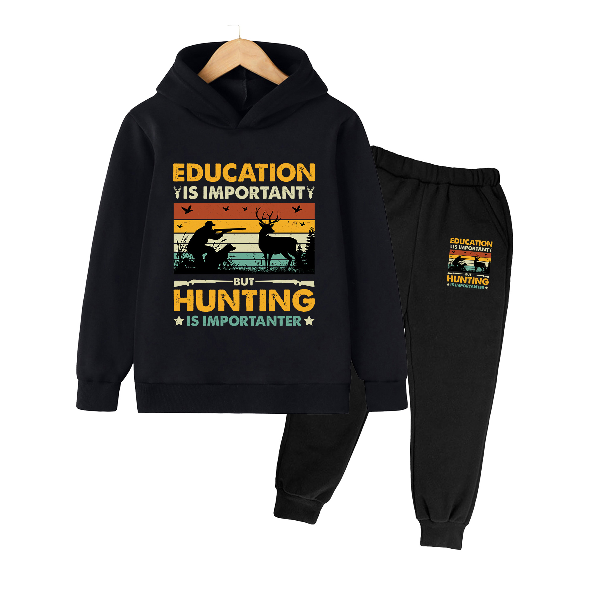 Kids Hoodie & Sweatpants Set,  - Outdoor Hunting Hoodie review and price