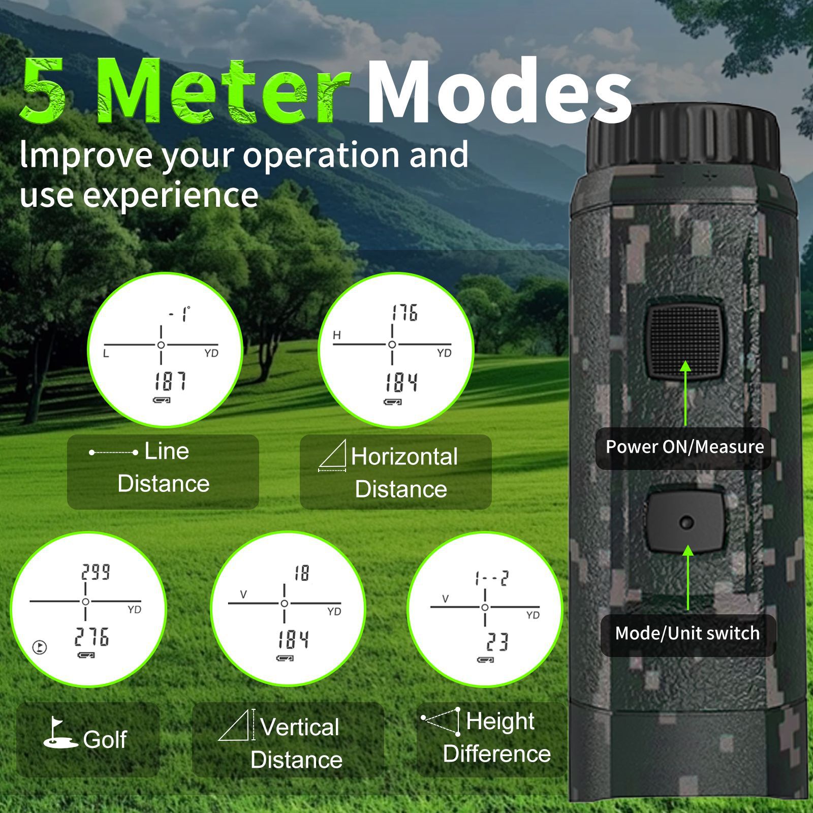 Camouflage Telescope Range Fin - Rangefinder Laser Hunting review and price
