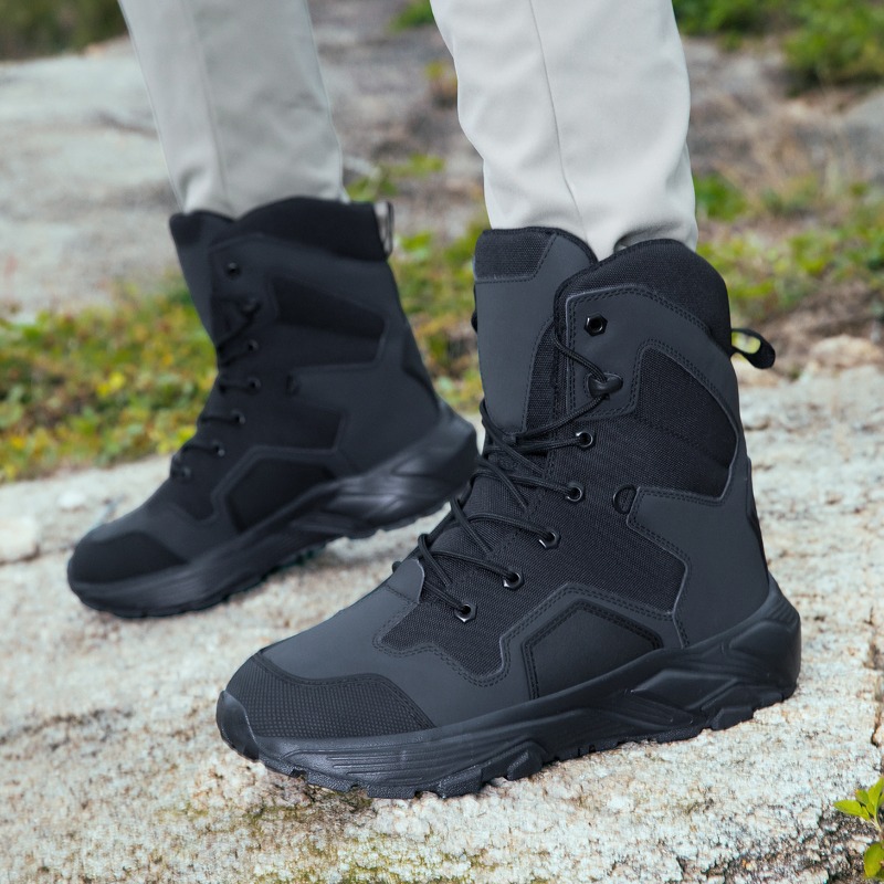Men Tactical Boots Lace Up Wil - Wildman Hunting & Outdoor review and price