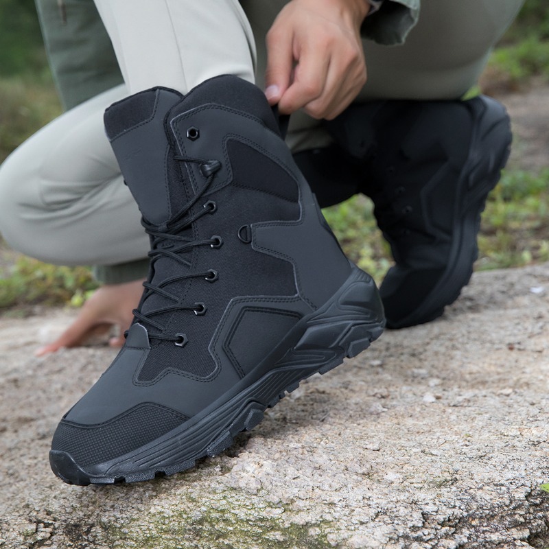 Men Tactical Boots Lace Up Wil - Wildman Hunting & Outdoor review and price
