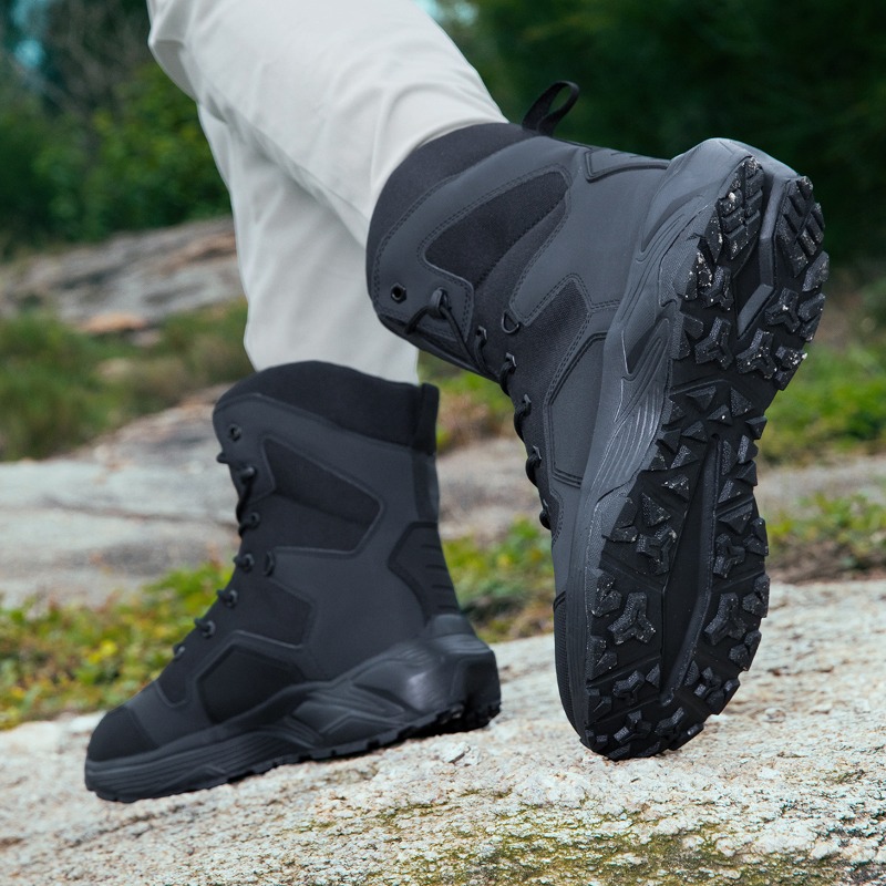 Men Tactical Boots Lace Up Wil - Wildman Hunting & Outdoor review and price