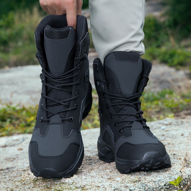 Men Tactical Boots Lace Up Wil - Wildman Hunting & Outdoor review and price