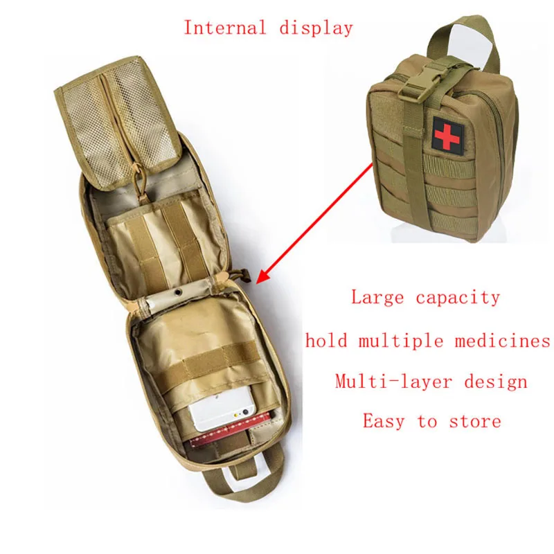 Tactical First Aid Kit Medical - Outdoor Hunting Vehicle review and price