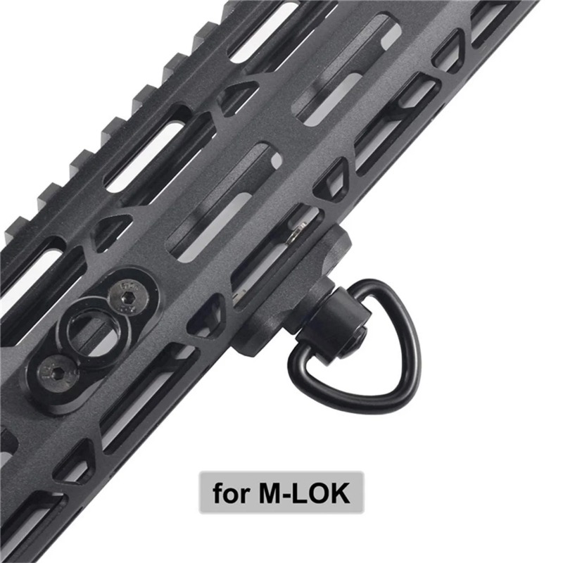 1/2PCS Rifle Push Button QD Re - Rifle Sling Swivel review and price