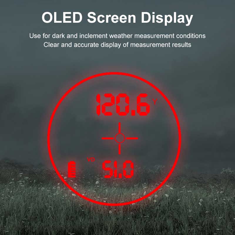 7x Amplification OLED Red Disp - Rangefinder Laser Hunting review and price