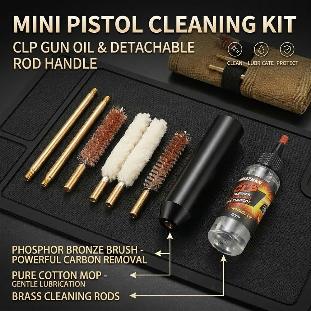 9mm .38 .357 Cal Pistol Cleani - Gun Cleaning Rod review and price