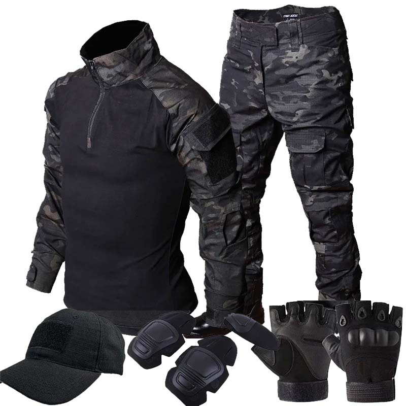 RU Camo Tactical Uniform Outdo - Outdoor Hunting T Shirts review and price