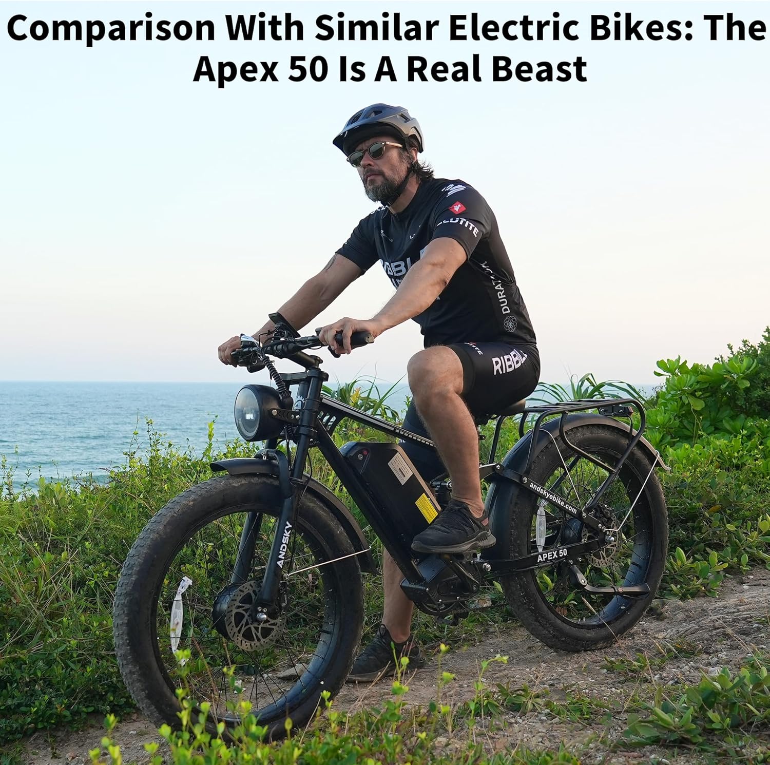 ANDSKY Apex50 AWD Electric Bik - Outdoor Hunting Electric Bike review and price