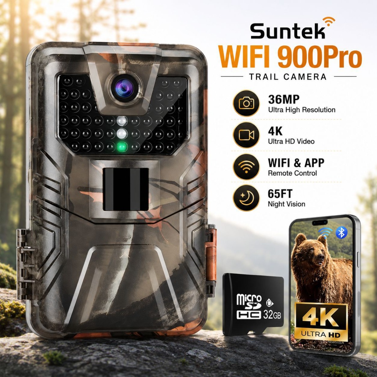 4K Outdoor Wifi Hunting Camera - Outdoor Hunting Camera Wireless review and price