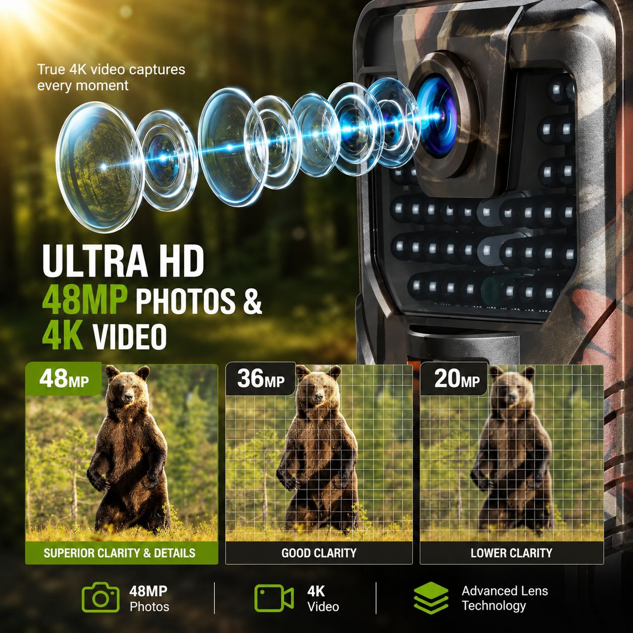 4K Outdoor Wifi Hunting Camera - Outdoor Hunting Camera Wireless review and price
