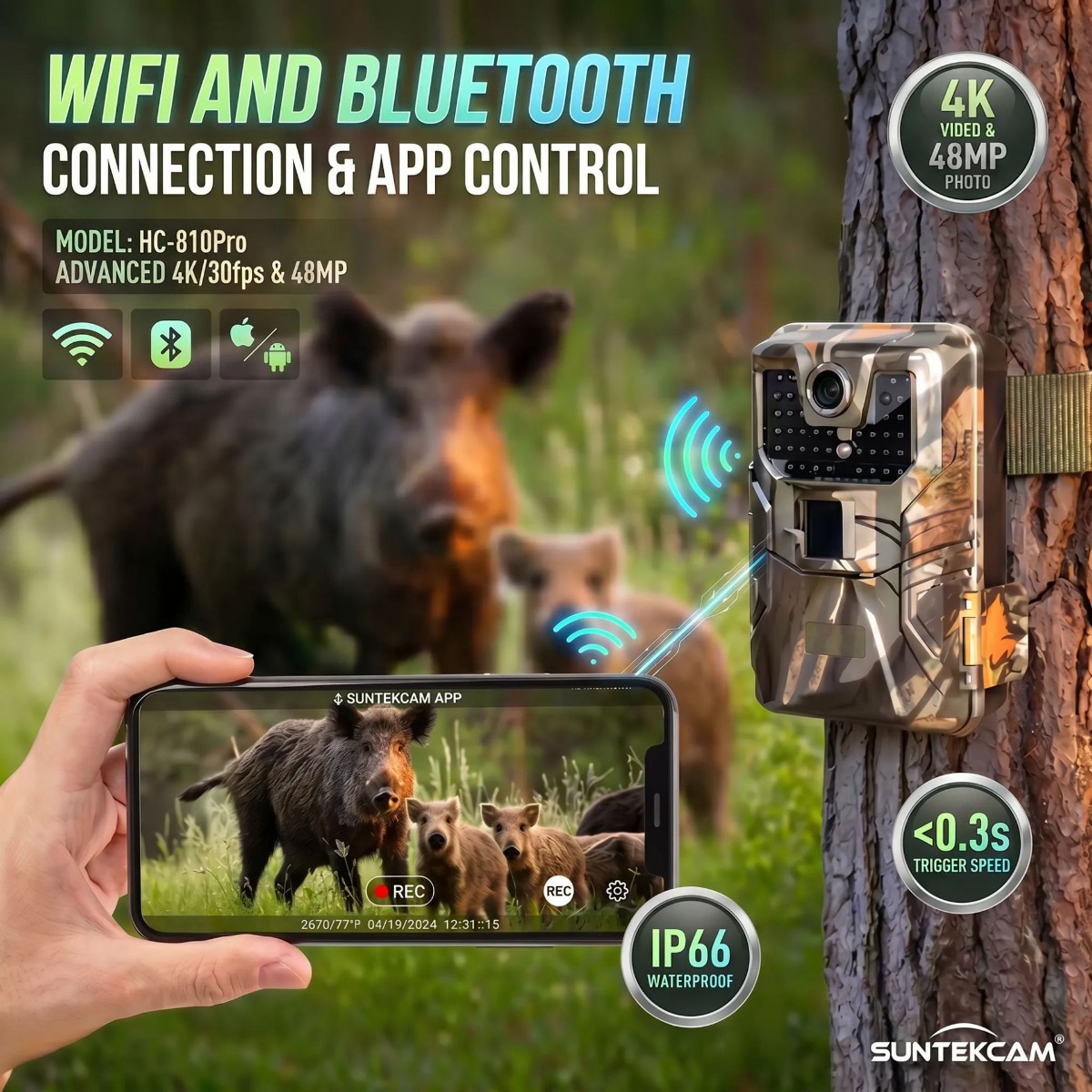 4K Outdoor Wifi Hunting Camera - Outdoor Hunting Camera Wireless review and price